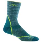 Darn Tough - Light Hiker Micro Crew Lightweight with Cushion - Wandersocken Gr L blau