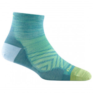 Darn Tough - Women's Run 1/4 Ultra-Lightweight - Laufsocken Gr M türkis