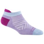 Darn Tough - Women's Run No Show Tab Ultra-Lightweight - Laufsocken Gr M lila