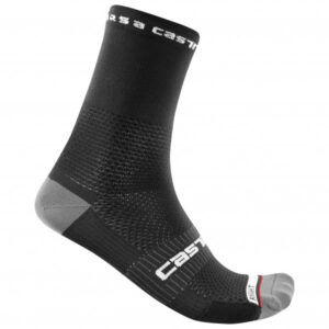 Castelli - Rosso Corsa Pro 15 Sock - Radsocken Gr L/XL schwarz