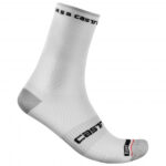 Castelli - Rosso Corsa Pro 15 Sock - Radsocken Gr S/M grau