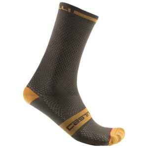 Castelli - Superleggera T 18 Sock - Radsocken Gr L/XL braun