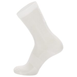 Santini - Cycling High Socks Q-Skin Puro - Radsocken Gr XS/S - 36-39 grau/weiß