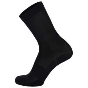 Santini - Cycling High Socks Q-Skin Puro - Radsocken Gr M/L - 40-43 schwarz