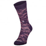 Scott - Sock Trail Camo Crew - Laufsocken Gr 39-41 lila