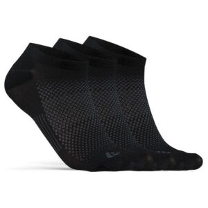 Craft - Core Dry Footies 3-Pack - Radsocken Gr 37-39 schwarz