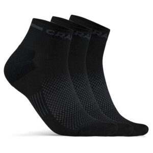 Craft - Core Dry Mid Sock 3-Pack - Radsocken Gr 34-36 schwarz