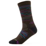 Smartwool - Hike Light Cushion Mountain Range Pattern Crew - Wandersocken Gr L;M;XL blau;schwarz