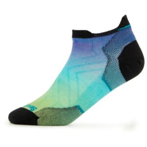 Smartwool - Women's Run Zero Cushion Ombre Print Low Ankle - Laufsocken Gr M bunt