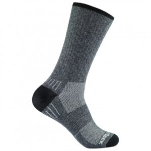 Wrightsock - Adventure Crew - Wandersocken Gr L grau