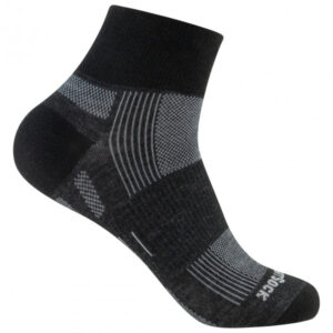 Wrightsock - Eco Explore Quarter - Wandersocken Gr L;M;S;XL grau;lila;schwarz