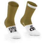 ASSOS - GT Socks C2 - Radsocken Gr 0 - 35-38 oliv/weiß