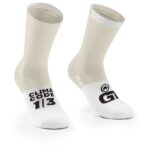 ASSOS - GT Socks C2 - Radsocken Gr I - 39-42 weiß/beige