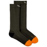 Salewa - MTN TRN All Mountain Crew Sock - Wandersocken Gr 39-41 schwarz/oliv