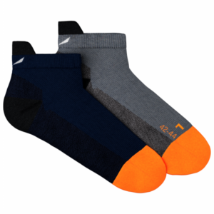 Salewa - MTN TRN All Mountain Low Sock - Wandersocken Gr 39-41 oliv;türkis