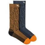 Salewa - MTN TRN Sal. AM Crew Sock - Wandersocken Gr 39-41 braun