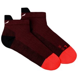 Salewa - Women's MTN TRN All Mountain Low Sock - Wandersocken Gr 42-44 rot