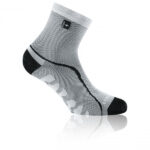 Rohner - R-Ultra Light Quarter - Laufsocken Gr 47-48 grau