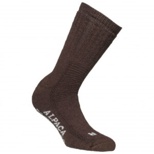 Alpacasocks&Co - Alpacasocks 2-Pack - Expeditionssocken Gr 42-45 braun