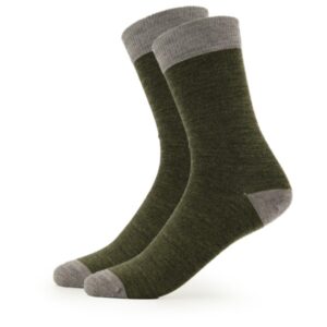 Alpacasocks&Co - Merino Lifestyle - Merinosocken Gr 36-39 oliv