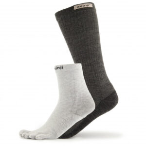 Injinji - Liner+Hiker - Wandersocken Gr L/XL;S/M grau