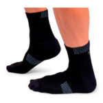 On - Ultralight Mid Sock - Laufsocken Gr S schwarz