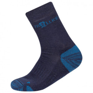 Trollkids - Kid's Preikestolen Hiking Socks - Wandersocken Gr 31-34 - 7-8 Years;35-38 - 9-11 Years;39-42 - 12-14 Years blau;bunt;lila