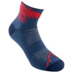 La Sportiva - Fast Running Socks - Laufsocken Gr XL blau