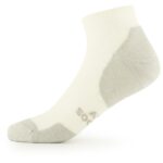 Alpacasocks&Co - Outdoor Merino Ankle - Merinosocken Gr 45-48 weiß/beige