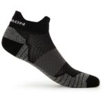 Salomon - Aero Ankle - Laufsocken Gr 45-47 schwarz