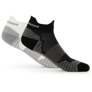 Salomon - Aero Ankle 2-Pack - Laufsocken Gr 42-44 schwarz/grau