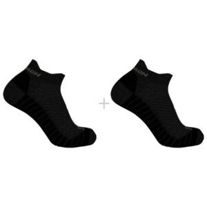 Salomon - Aero Ankle 2-Pack - Laufsocken Gr 42-44 schwarz