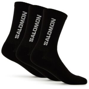 Salomon - Everyday Crew 3-Pack - Multifunktionssocken Gr 42-44 schwarz