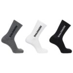 Salomon - Everyday Crew 3-Pack - Multifunktionssocken Gr 36-38 weiß/grau