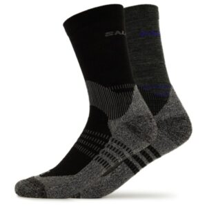 Salomon - X Ultra Access Crew 2-Pack - Wandersocken Gr 42-44 schwarz