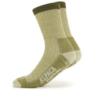 Alpacasocks&Co - Merino Hiking - Wandersocken Gr 39-42 oliv