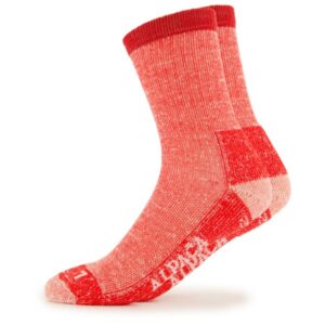 Alpacasocks&Co - Merino Hiking - Wandersocken Gr 45-48 rot