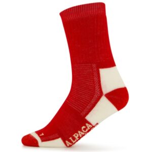 Alpacasocks&Co - Merino Kids - Multifunktionssocken Gr 31-34 rot