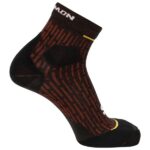 Salomon - Ultra Glide Ankle - Laufsocken Gr 45-47 schwarz