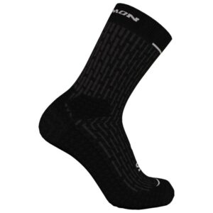 Salomon - Ultra Glide Crew - Laufsocken Gr 39-41 schwarz