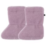 Pure Pure - Baby Stiefel Fleece - Hüttenschuhe Gr 0 rosa