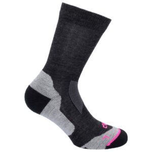 CMP - Women's Trekking Wool Sock - Wandersocken Gr 36-38 schwarz/grau