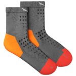 Salewa - Women's Pedroc Merino QRT Sock - Wandersocken Gr 39-41 grau