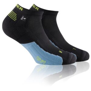 Rohner - Run Pro L/R - Laufsocken Gr 39-41 schwarz