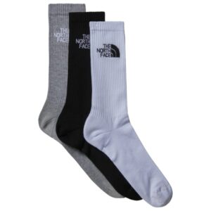 The North Face - Multi Sport Cush Crew Socks 3-Pack - Multifunktionssocken Gr L;M;S;XS grau;lila;schwarz;weiß