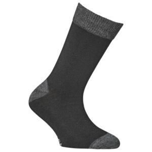 Alpacasocks&Co - Kid's Merino - Merinosocken Gr 23-26 grau/schwarz