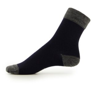 Alpacasocks&Co - Kid's Merino - Merinosocken Gr 23-26;27-30;31-34 grau/schwarz;oliv/grau;schwarz