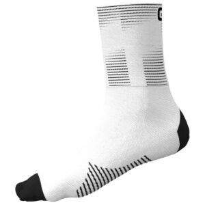 Alé - Sprint Q-Skin Socks - Radsocken Gr 36-39 grau/weiß