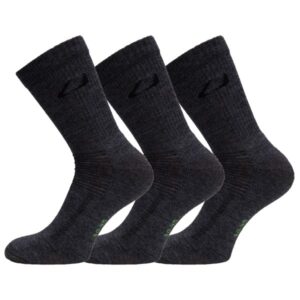 Ulvang - Allround 3-Pack - Merinosocken Gr 40-45 schwarz