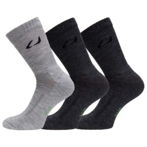 Ulvang - Allround 3-Pack - Merinosocken Gr 40-45 schwarz/grau